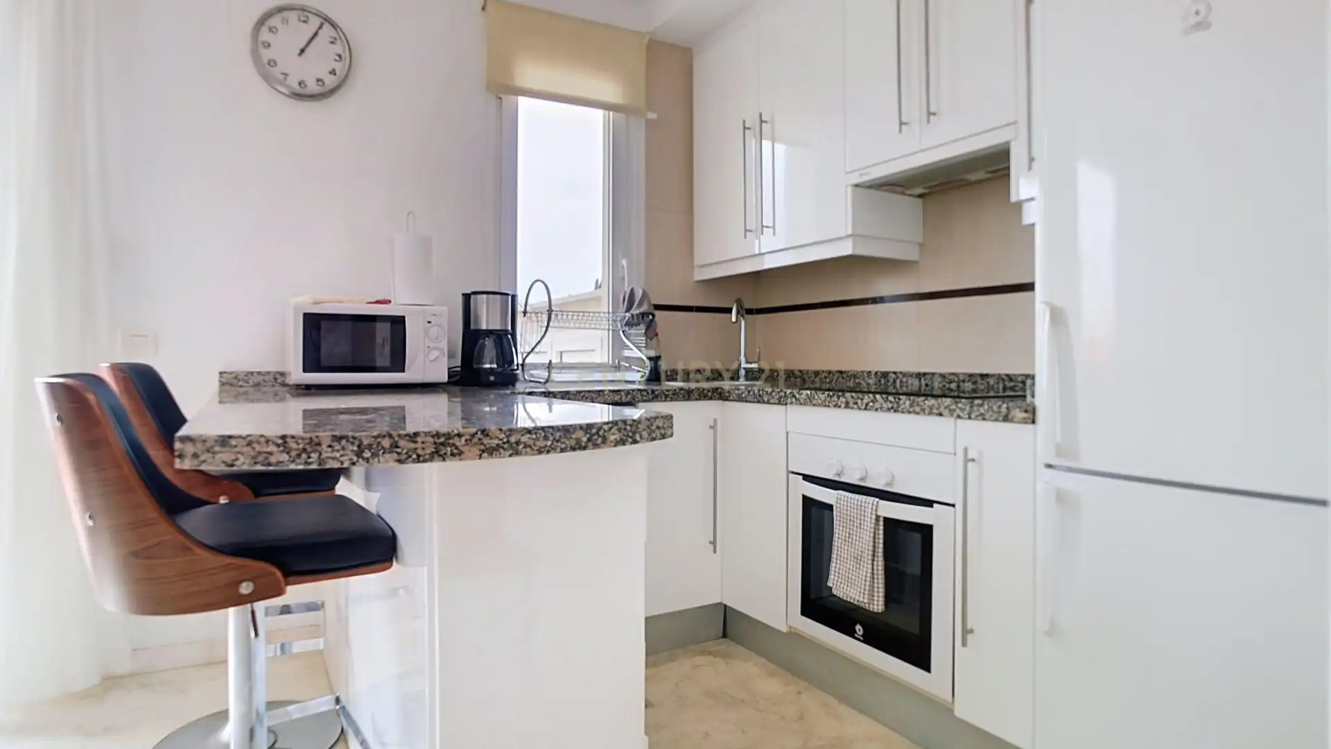 Kitchen of Apartments for rent in Mijas  with Air Conditioner and Washing machine