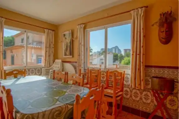 Comedor de Casa o chalet en venta en Calpe / Calp con Aire acondicionado, Calefacción y Terraza