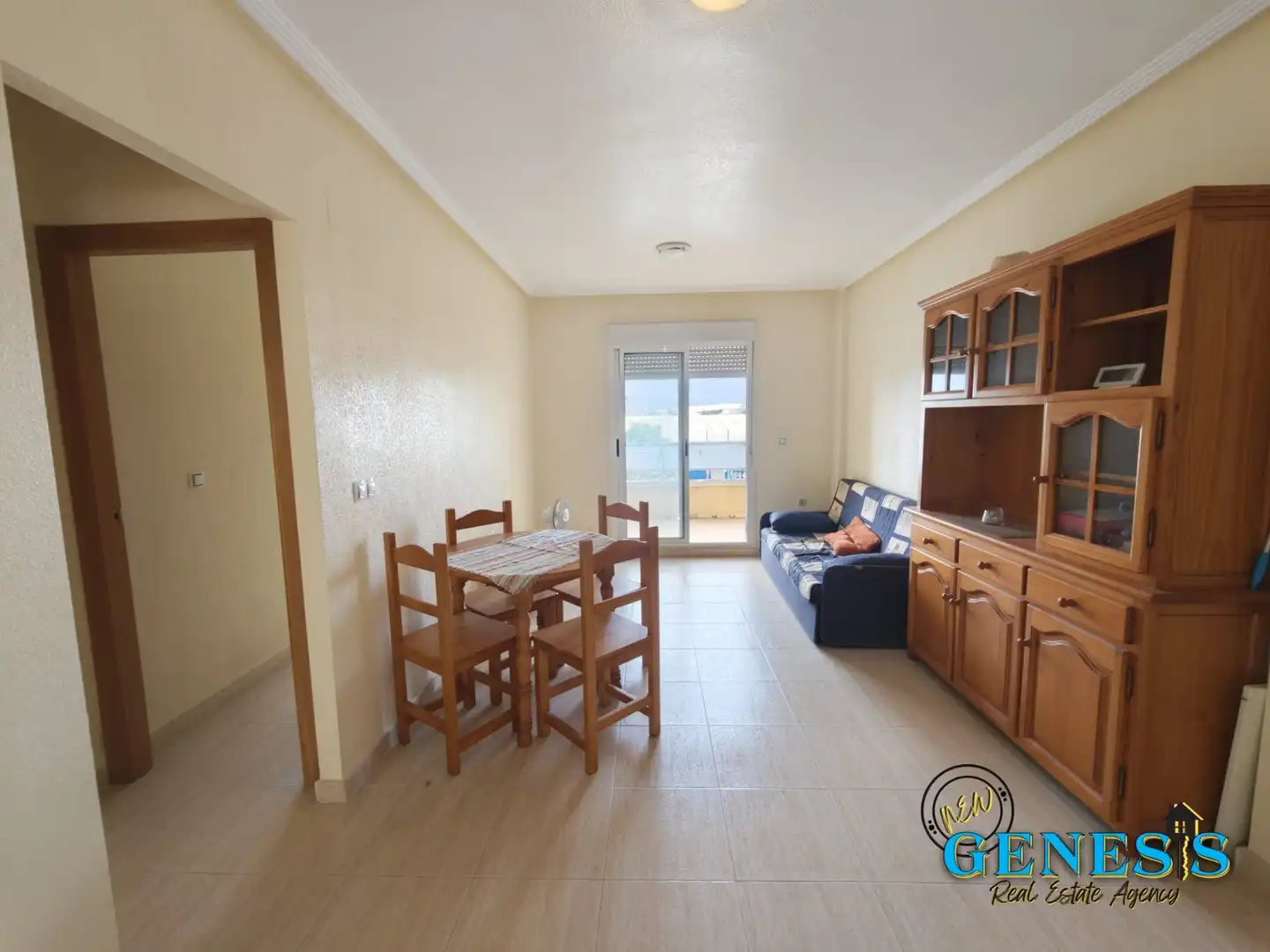 Sala d'estar de Apartament en venda en Torrevieja amb Aire condicionat, Moblat i Rentadora