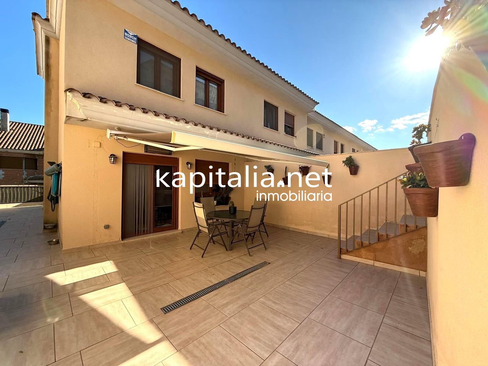 Terrace of Single-family semi-detached for sale in Alcoy / Alcoi  with Private garden and Terrace