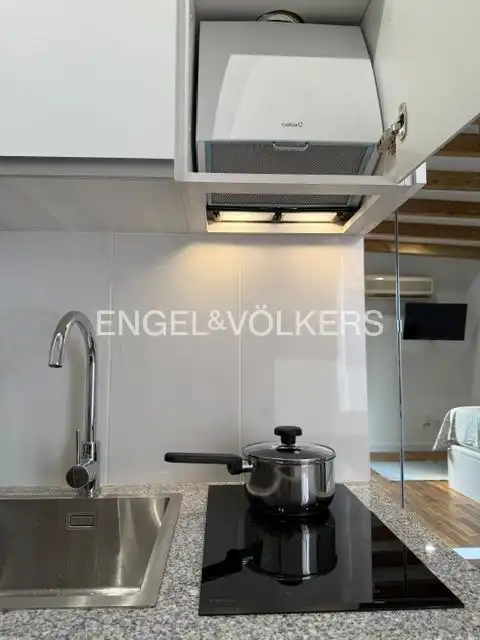 Cuina de Loft de lloguer en Barcelona amb Aire condicionat, Calefacció i Parquet