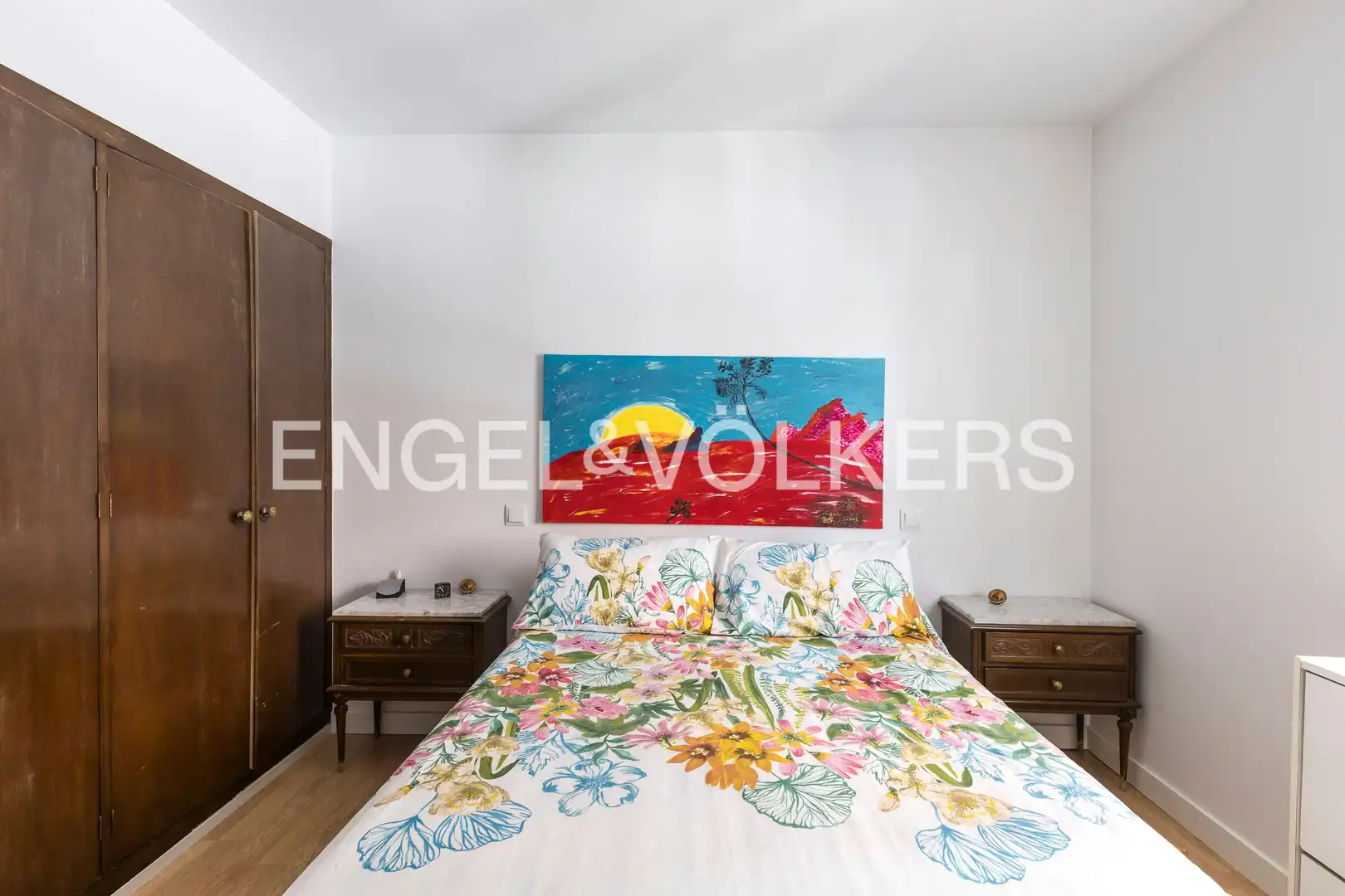 Schlafzimmer von Wohnung zum Verkauf in Madrid mit Klimaanlage, Heizung und Terrasse