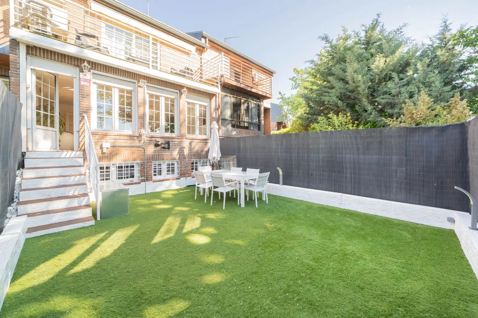 Terrace of Detached homes for sale in Boadilla del Monte  with Air Conditioner, Heating and Private garden
