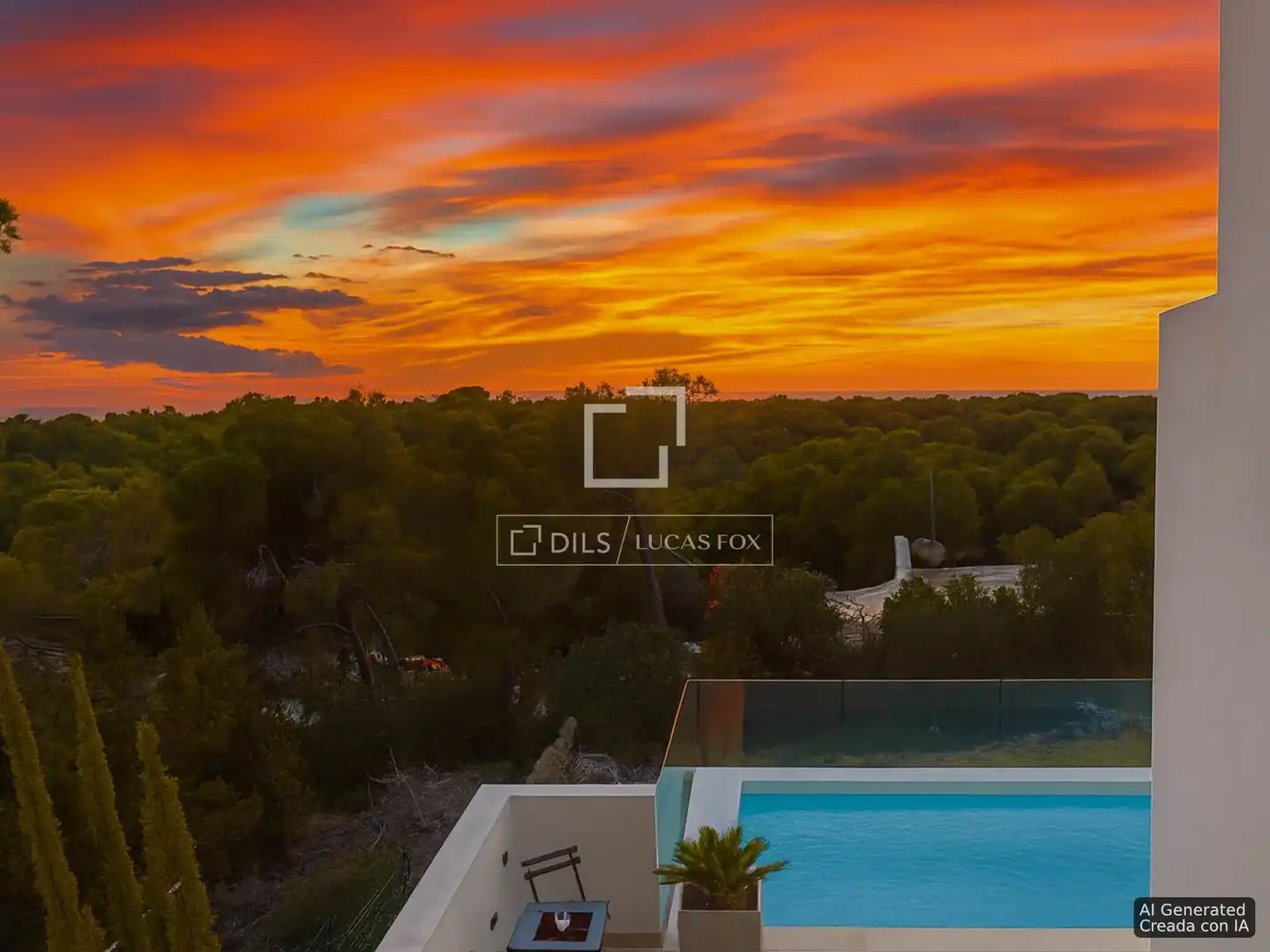 Vista exterior de Casa o chalet en venta en Sant Antoni de Portmany con Aire acondicionado, Jardín privado y Terraza
