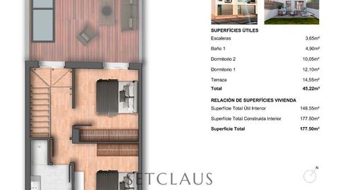 Foto 3 de Casa adosada en venda a Montgat, Barcelona