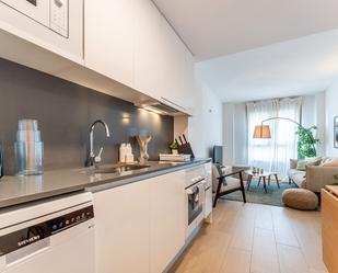 Kitchen of Apartment to rent in  Madrid Capital  with Air Conditioner, Heating and Furnished