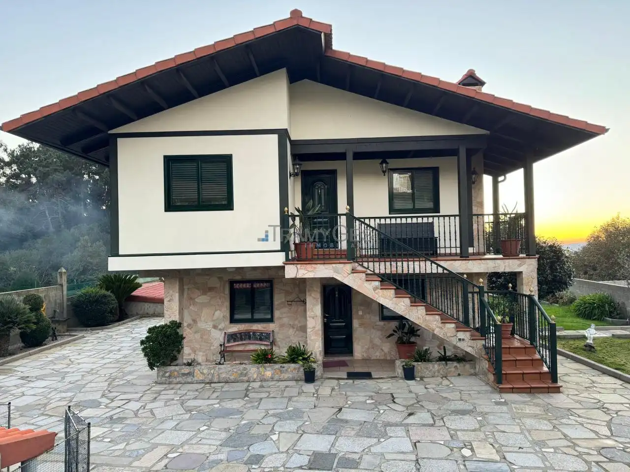 Vista exterior de Casa o chalet en venta en Redondela con Calefacción, Jardín privado y Terraza