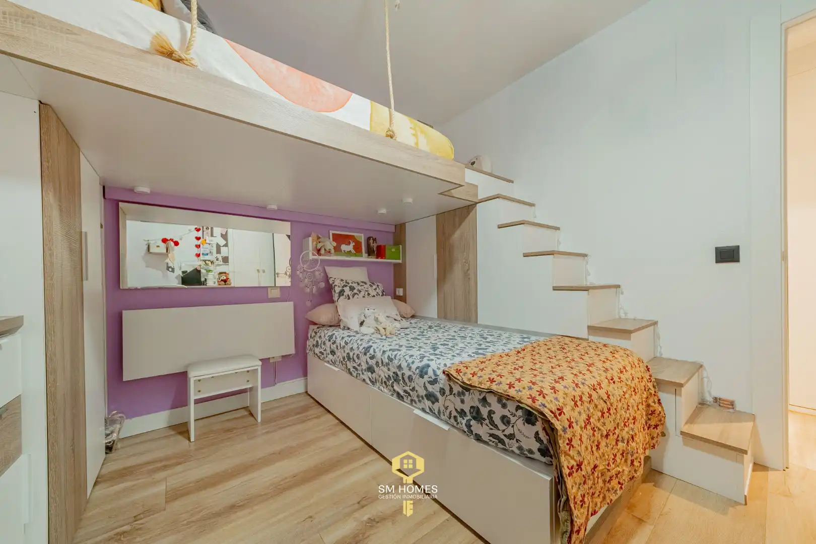 Bedroom of Flat for sale in Coslada  with Air Conditioner, Heating and Storage room