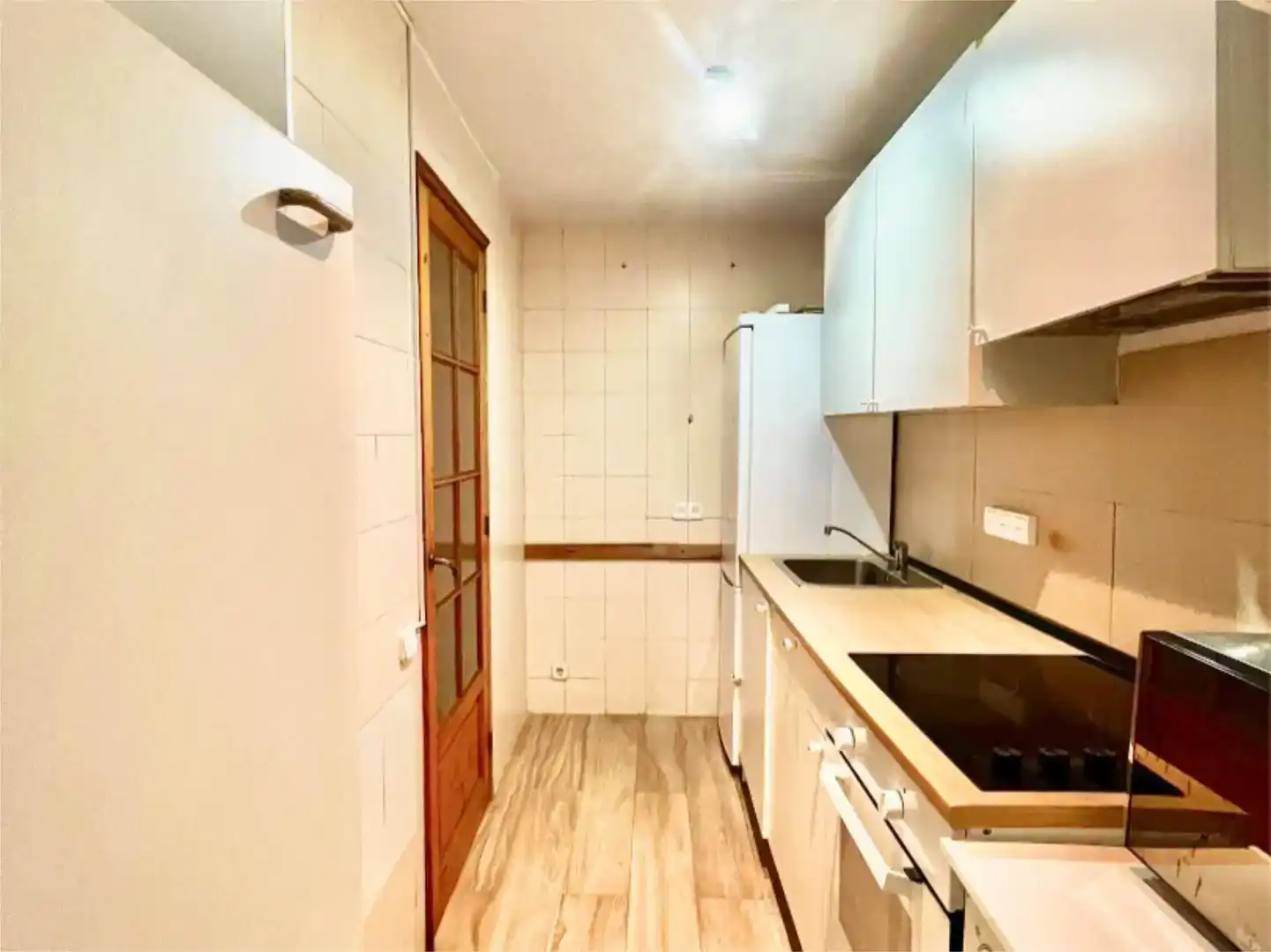 Cocina de Casa o chalet en venta en  Barcelona Capital con Balcón