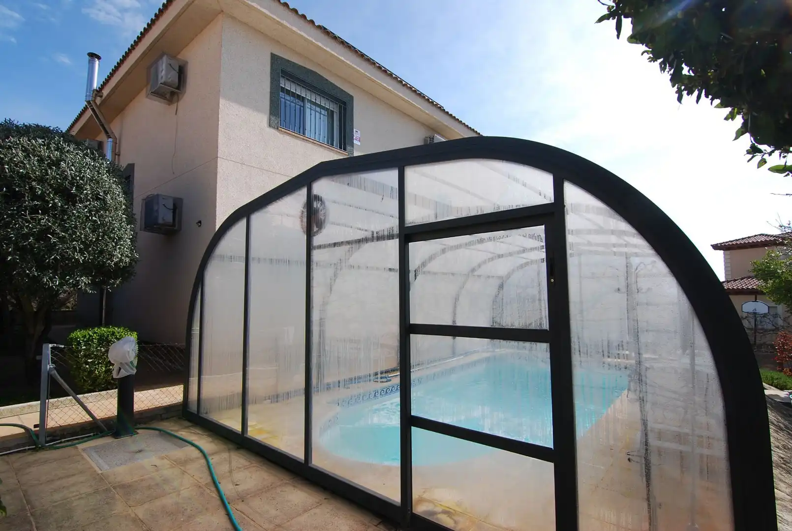 Swimming pool of Houses for sale in Navas del Rey  with Heating