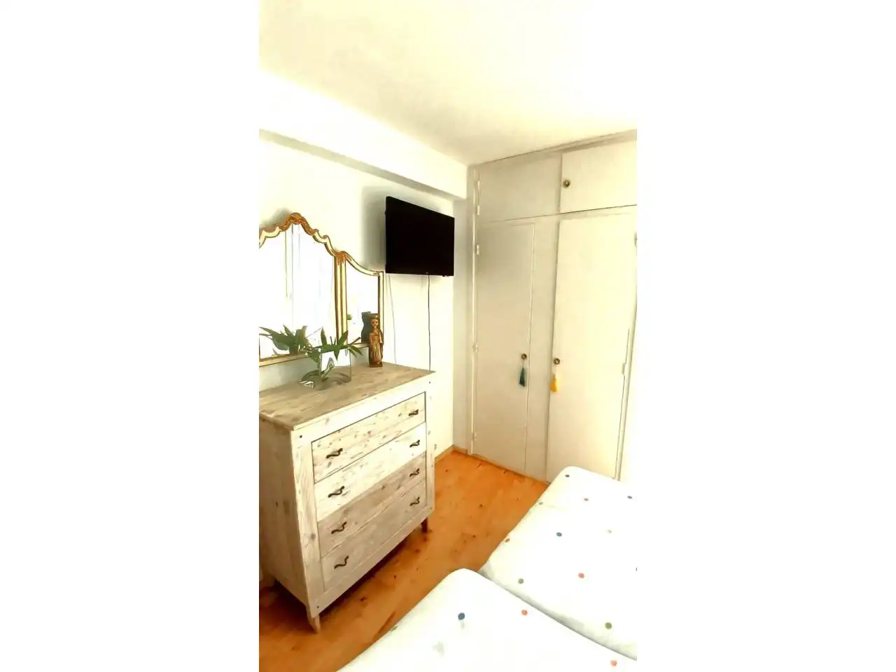 Dormitori de Apartament de lloguer en Cambrils amb Aire condicionat, Parquet i Terrassa