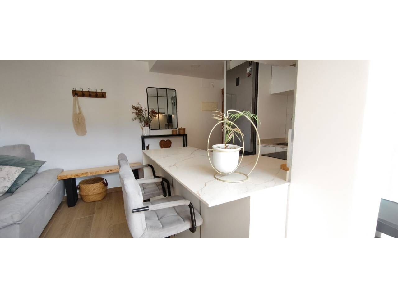 Kitchen of Flat for sale in Castellón de la Plana / Castelló de la Plana  with Air Conditioner and Furnished