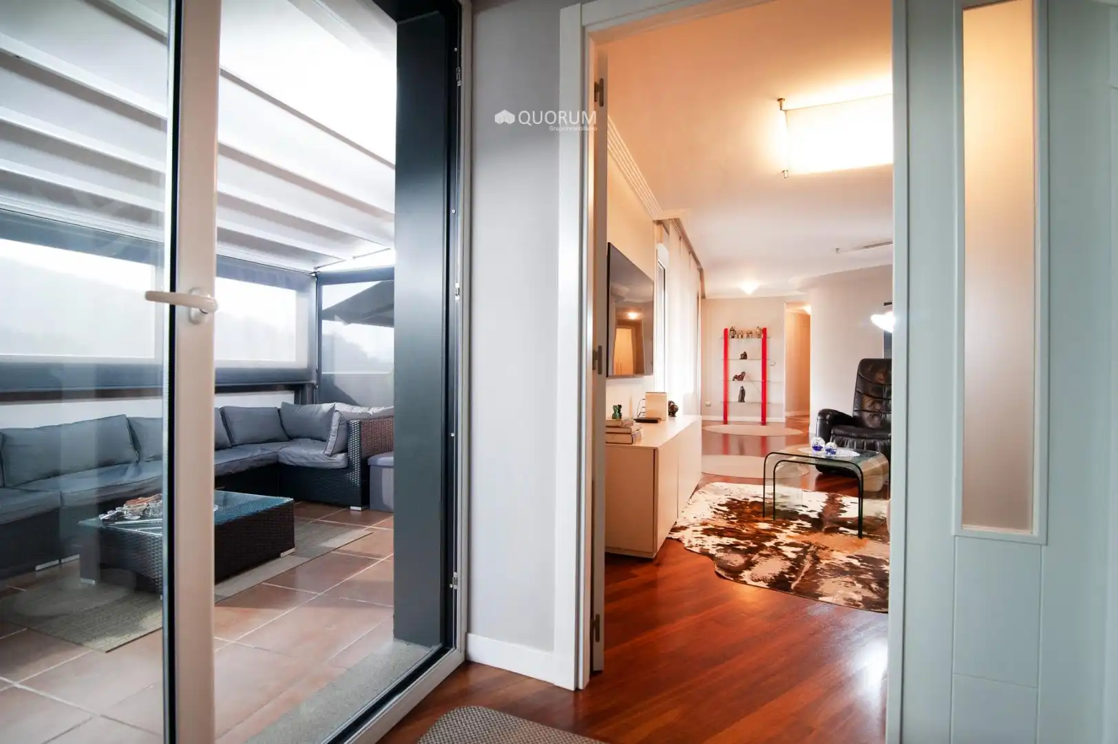 Sala de estar de Ático en venta en Ugao- Miraballes con Calefacción, Terraza y Trastero
