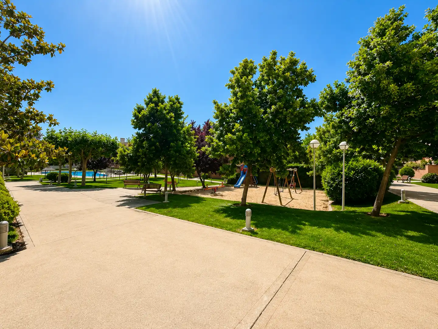 Parking of Flat for sale in Pozuelo de Alarcón  with Air Conditioner, Heating and Storage room