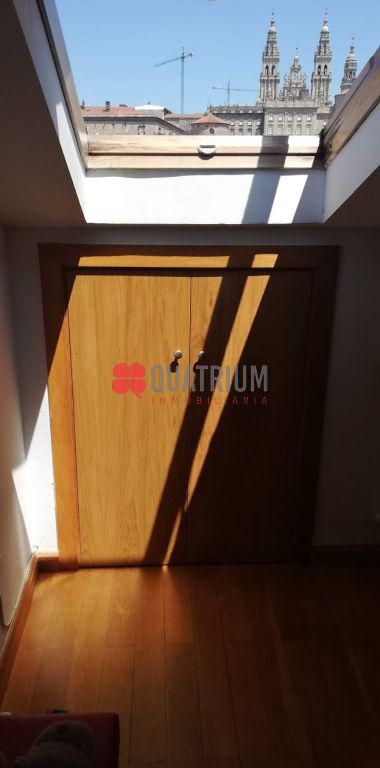Exterior view of Flat to rent in Santiago de Compostela   with Storage room