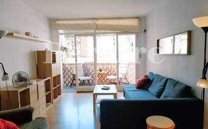 Dormitori de Pis de lloguer en  Barcelona Capital amb Terrassa