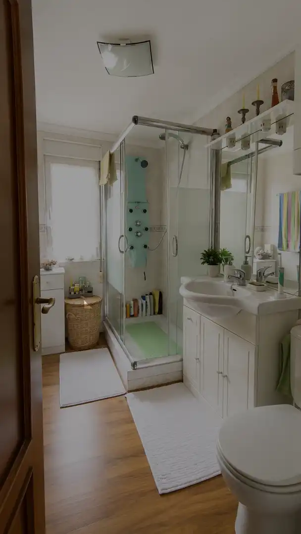 Bathroom of Houses for sale in Langreo  with Heating, Private garden and Parquet flooring
