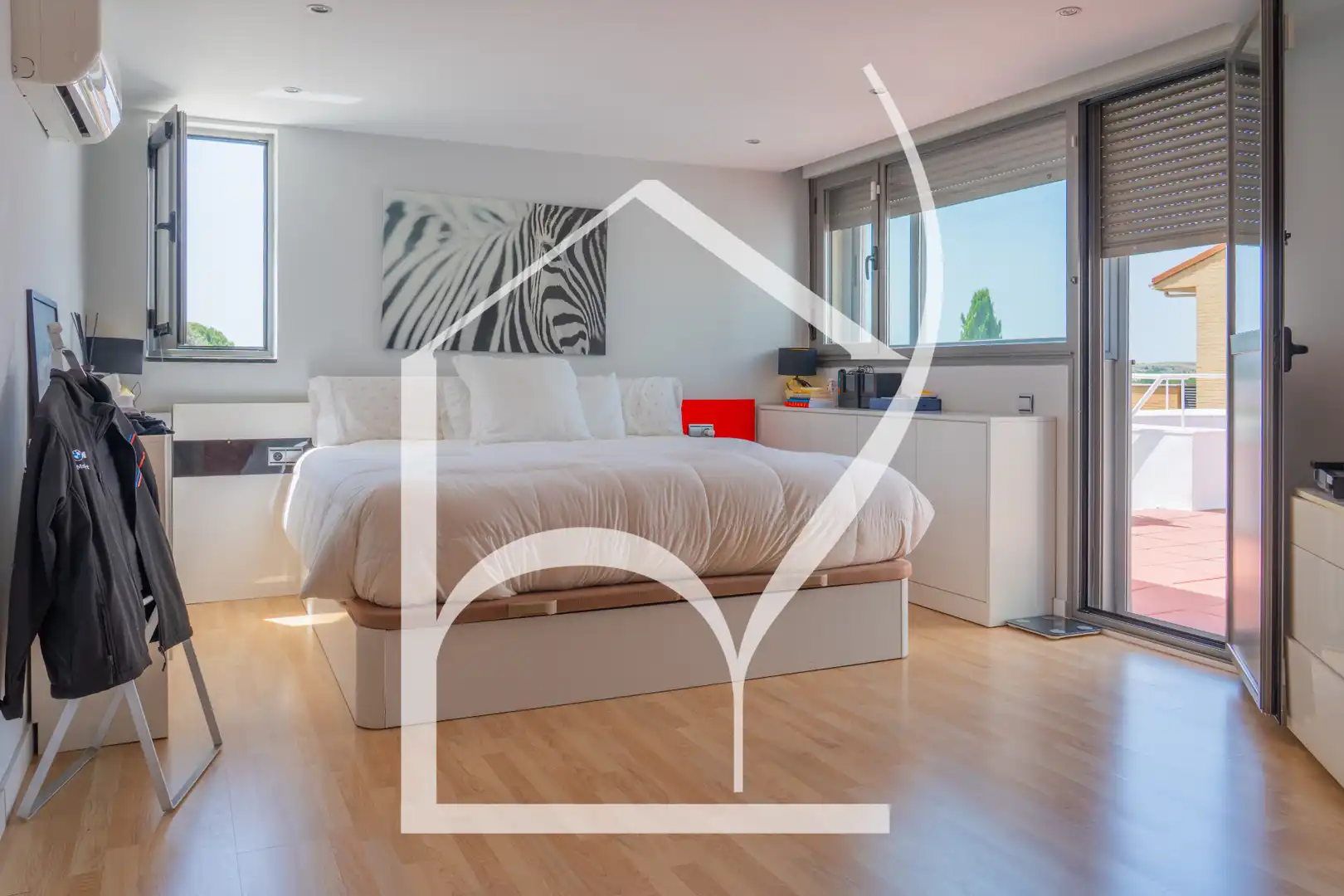 Habitación de Casa o chalet en venta en Villamayor con Aire acondicionado, Calefacción y Jardín privado