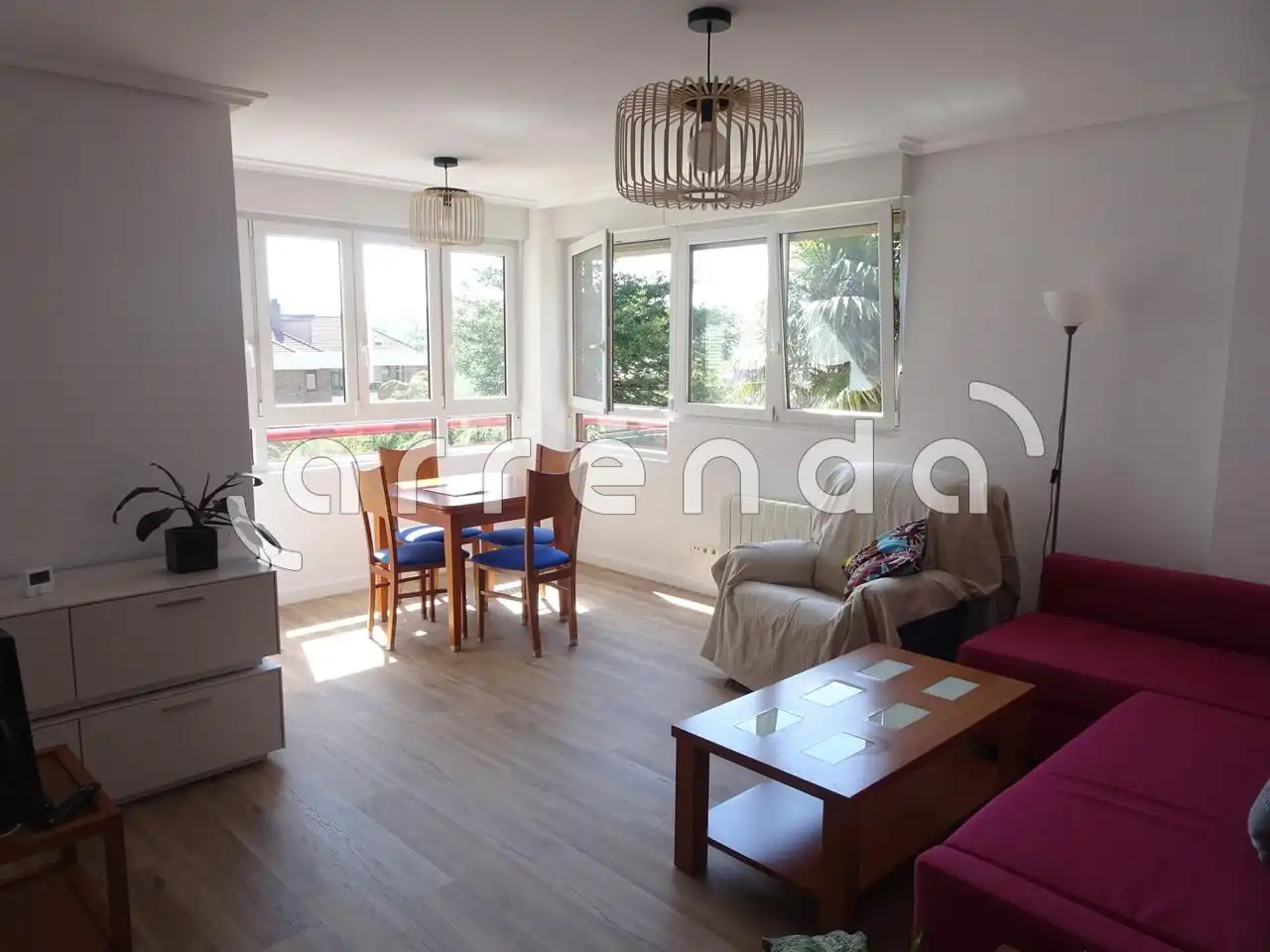 Sala de estar de Piso de alquiler en Santander con Amueblado