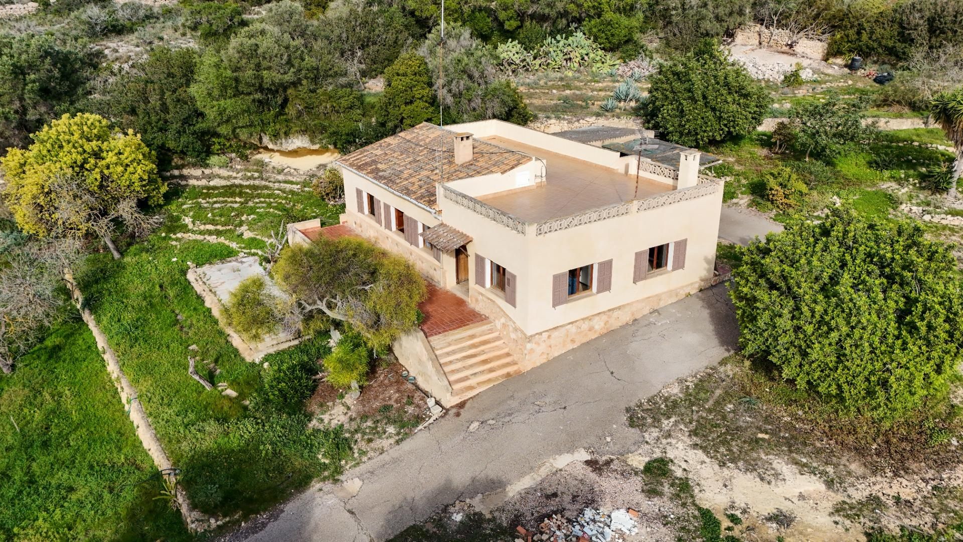 Vista exterior de Finca rústica en venda en  Palma de Mallorca amb Jardí privat i Terrassa