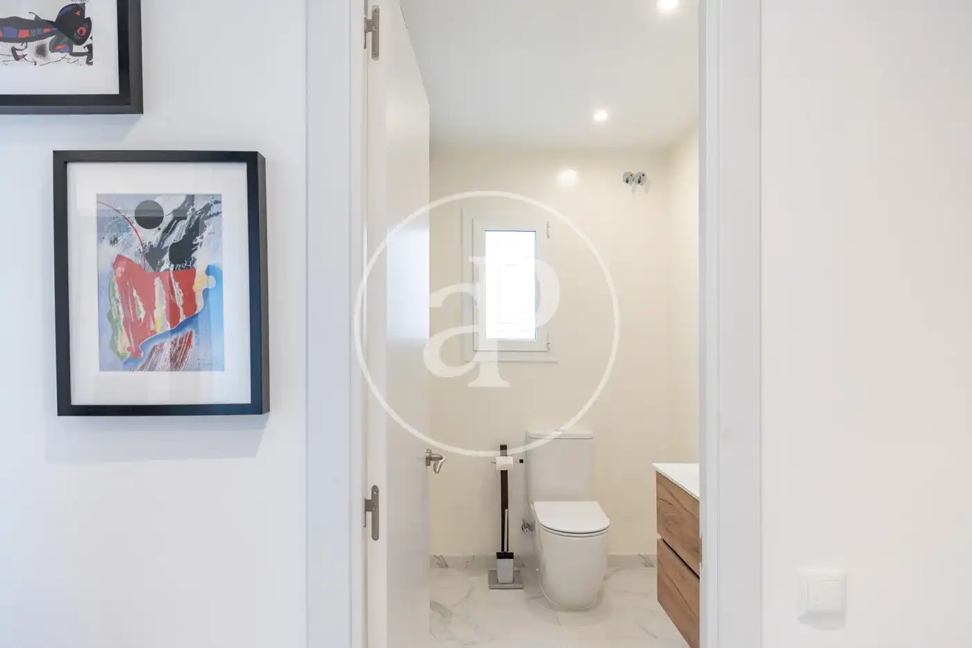 Bathroom of Flat for sale in Barcelona  with Air Conditioner, Heating and Furnished