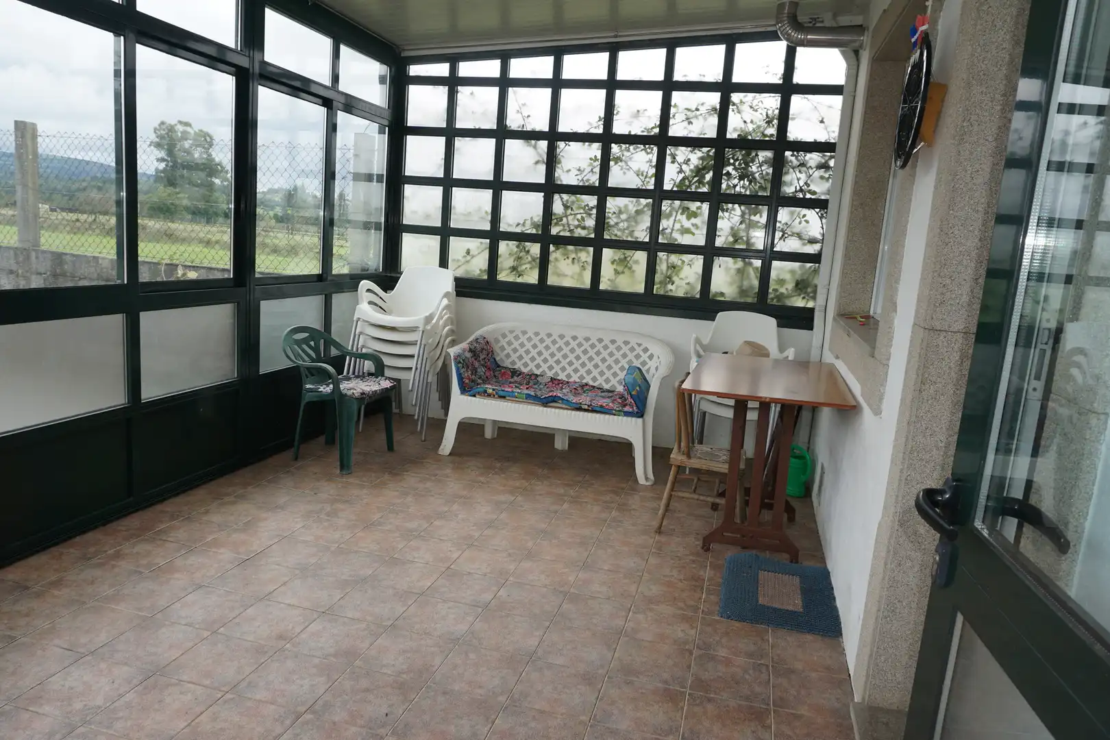Terraza de Casa o chalet en venta en Melide con Calefacción, Jardín privado y Terraza