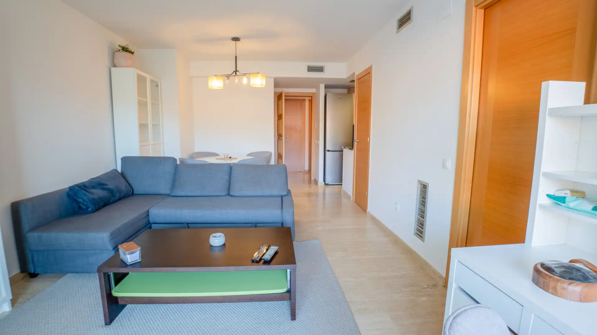 Wohnzimmer von Wohnungen zum Verkauf in Castell d'Aro, Platja d'Aro i s'Agaró mit Klimaanlage, Heizung und Terrasse