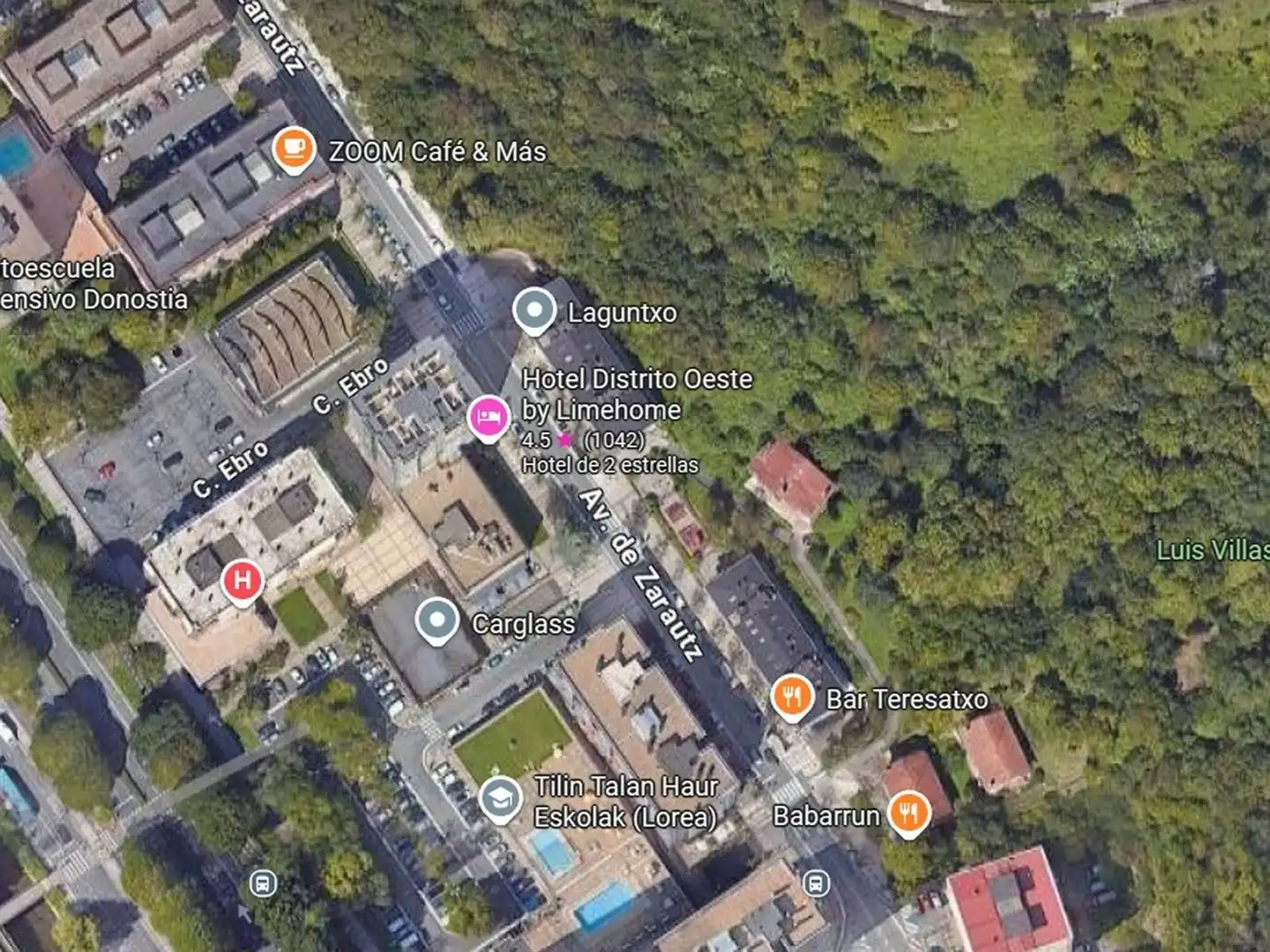 Vista exterior de Piso en venta en Ibaeta