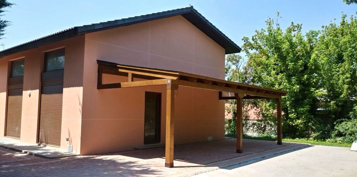 Exterior view of House or chalet to rent in Villanueva de la Cañada  with Heating, Private garden and Terrace