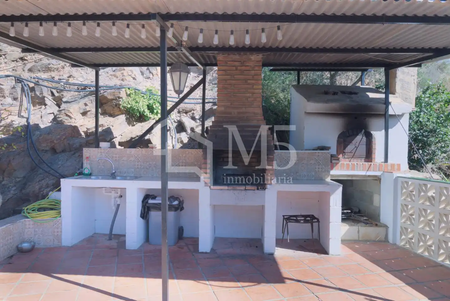 Terraza de Finca rústica en venta en Sayalonga con Piscina