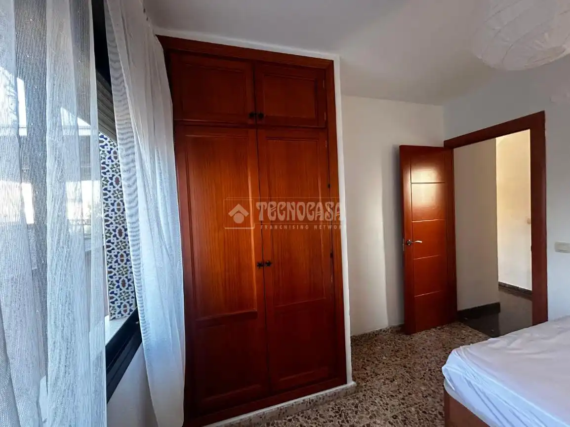 Bedroom of Flat for sale in Málaga