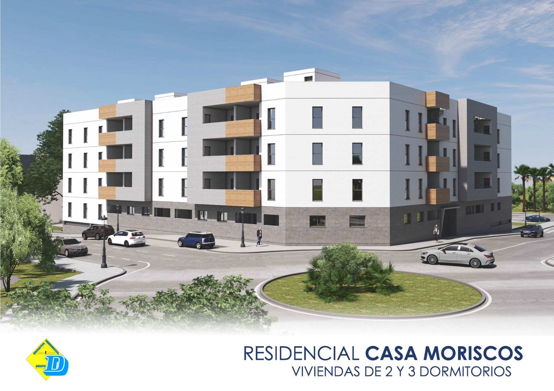 Exterior view of Flat for sale in Los Barrios  with Private garden, Terrace and Community pool