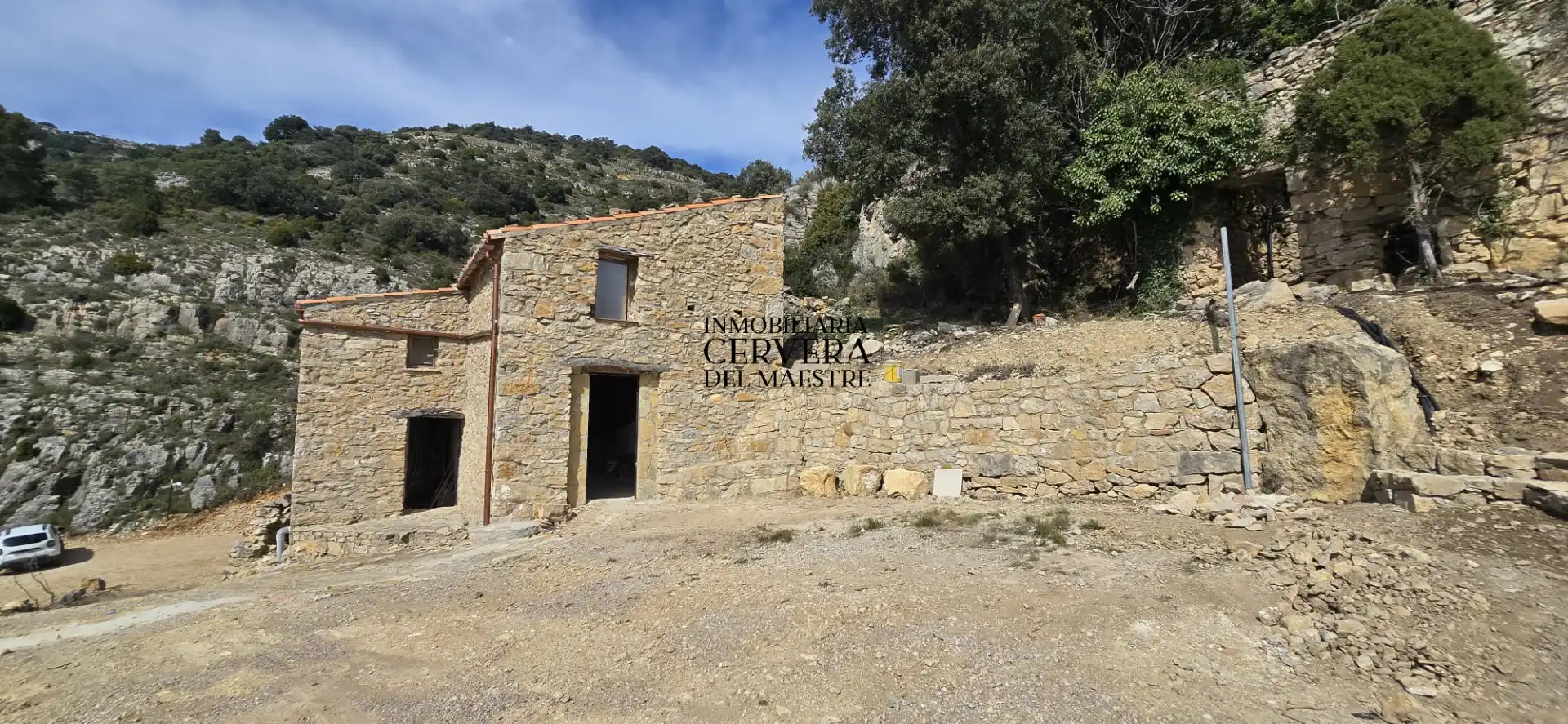 Vista exterior de Finca rústica en venda en Sierra Engarcerán