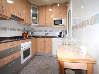 Kitchen of Flat for sale in Badalona  with Air Conditioner, Heating and Terrace