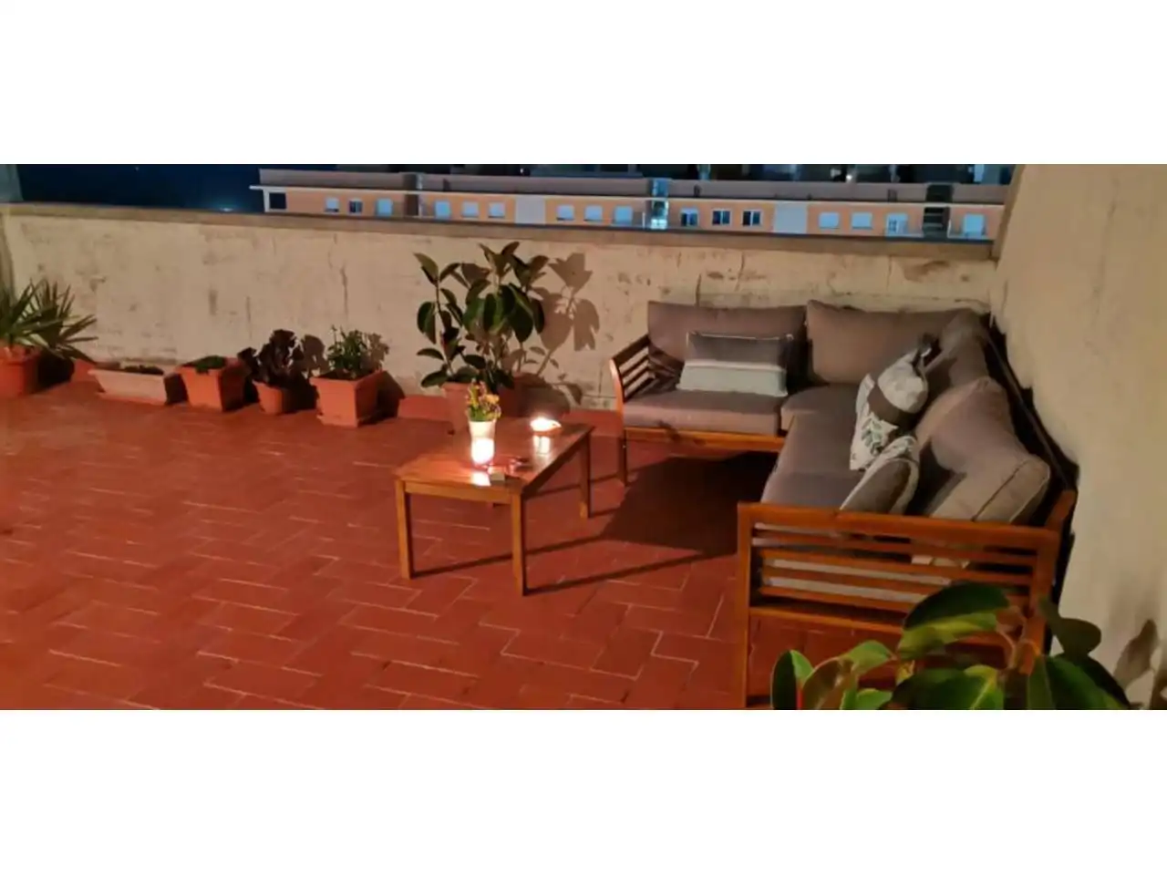 Terraza de Piso de alquiler en Cubelles con Aire acondicionado, Calefacción y Parquet