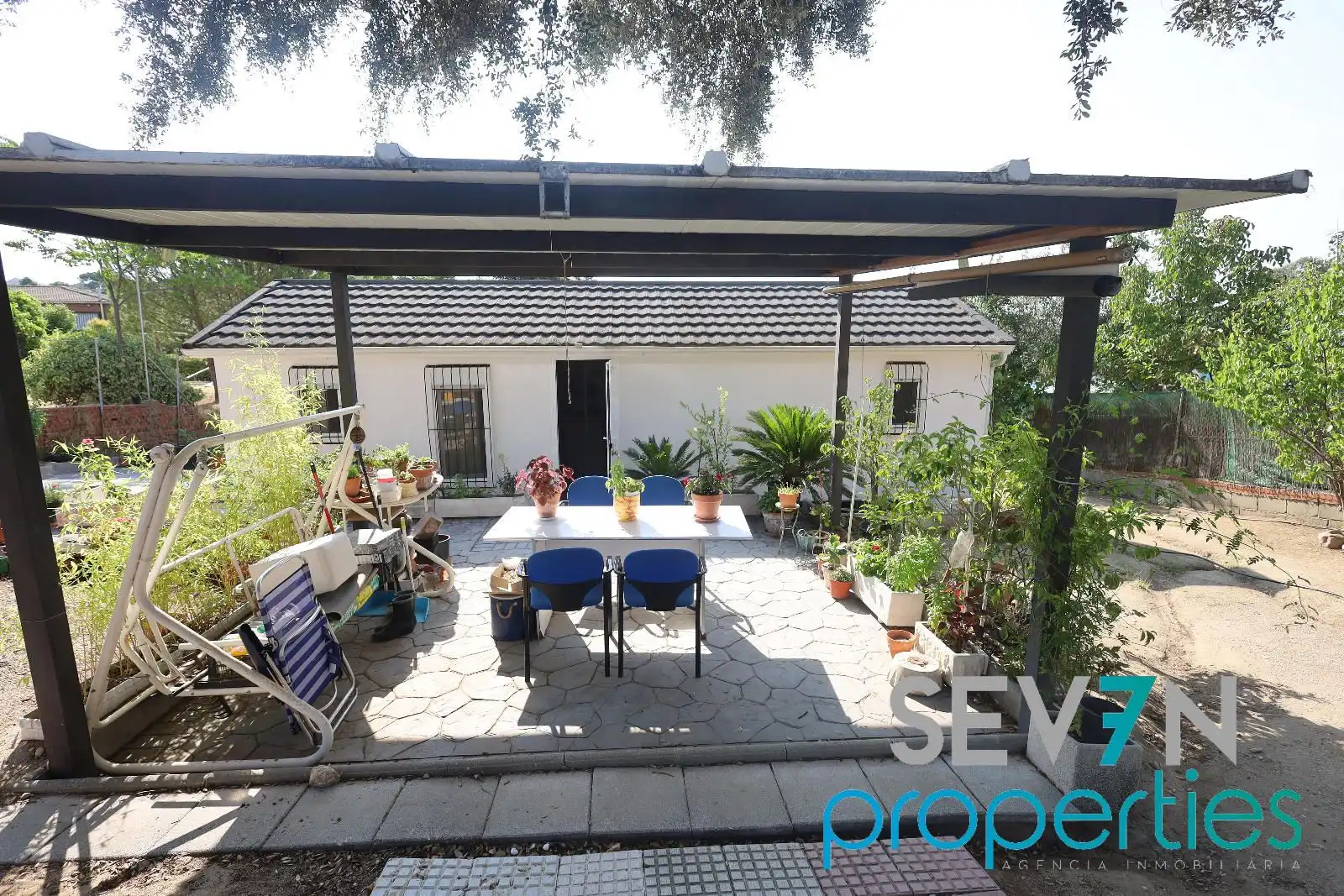 Terrassa de Casa o xalet en venda en Santa Cruz del Retamar amb Calefacció i Parquet