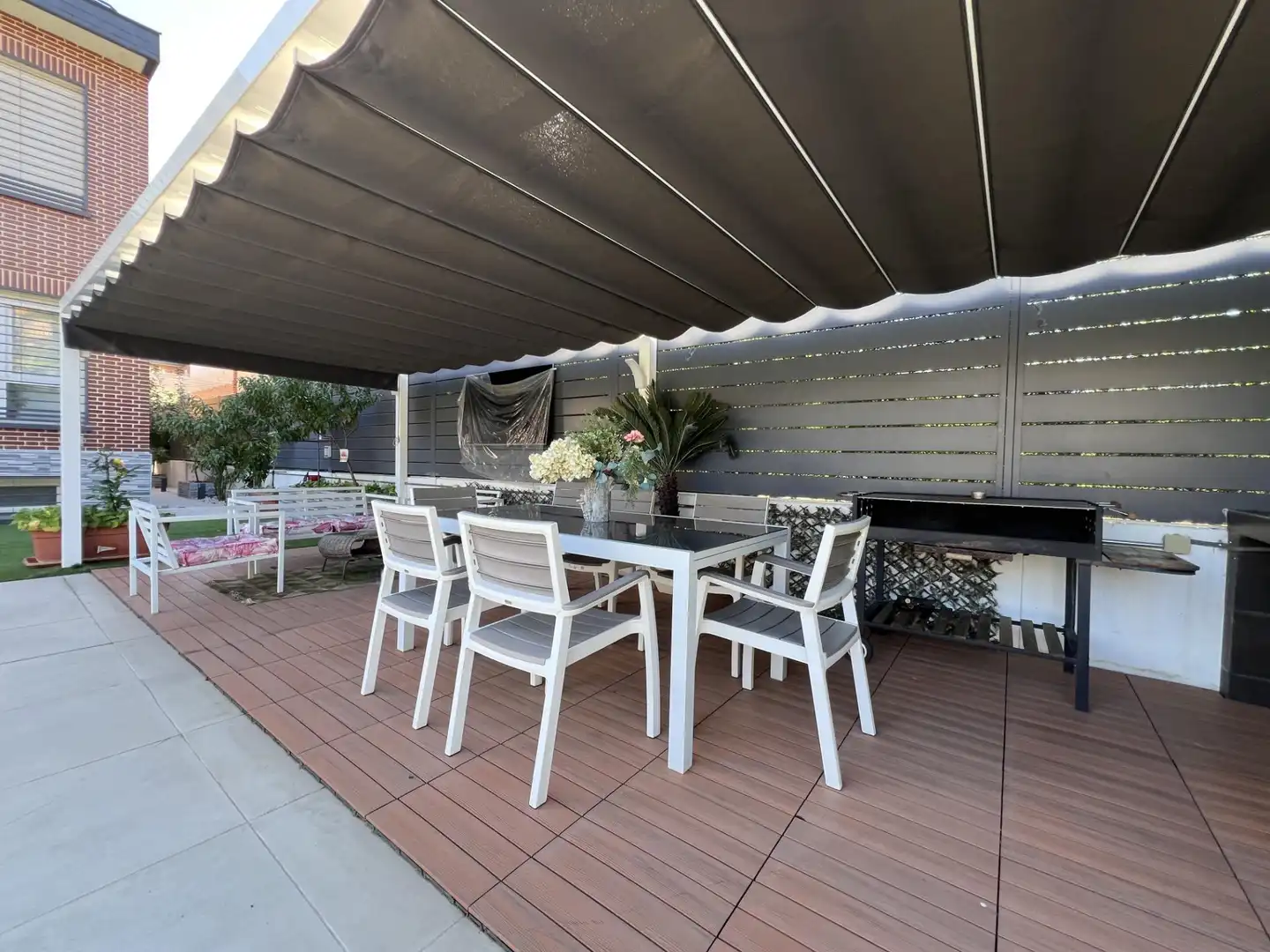 Terrassa de Casa o xalet en venda en Rivas-Vaciamadrid amb Aire condicionat, Calefacció i Jardí privat