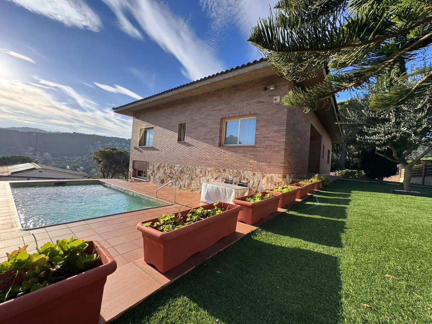 Xalet amb piscina en venda a Cabrils