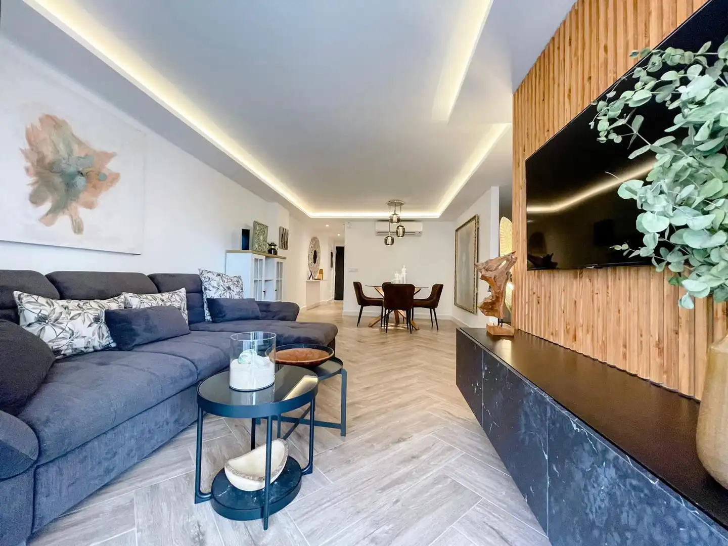 Sala de estar de Piso de alquiler en Puerto Deportivo
