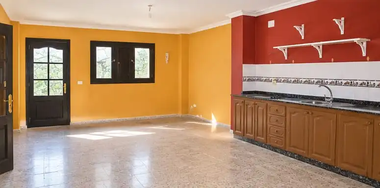 Cuina de Casa adosada en venda en Teror amb Jardí privat i Internet