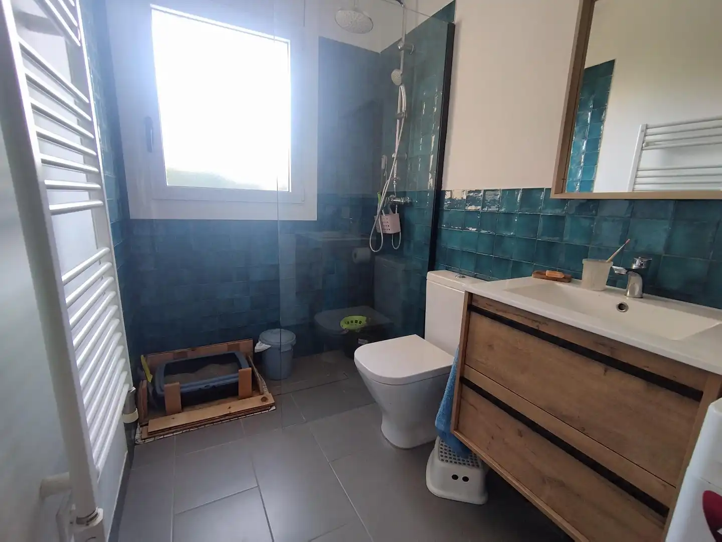 Badezimmer von Haus oder Chalet zum Verkauf in Santa Maria de Palautordera mit Heizung, Privatgarten und Balkon