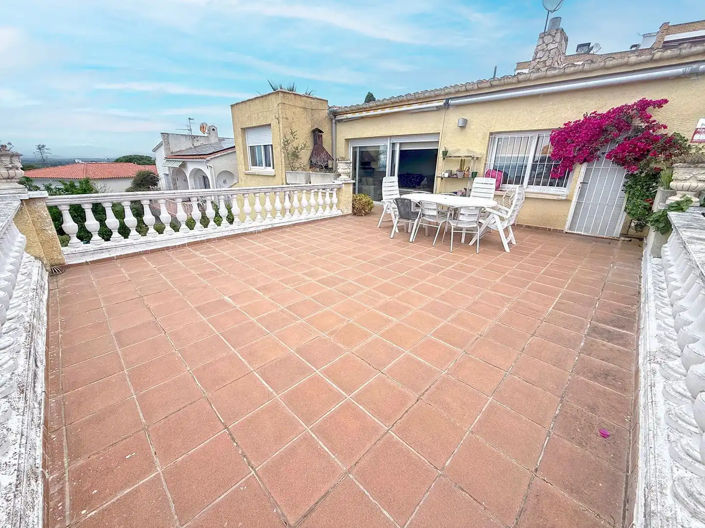 Terrassa de Casa o xalet en venda en Roses amb Aire condicionat, Calefacció i Jardí privat
