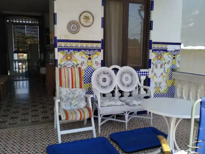 Terrassa de Pis en venda en Burriana / Borriana amb Jardí privat i Moblat