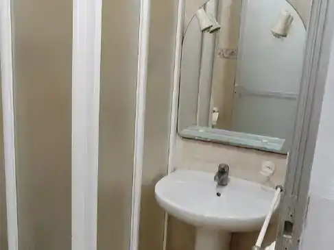 Bany de Dúplex de lloguer en Murcia amb Aire condicionat i Moblat