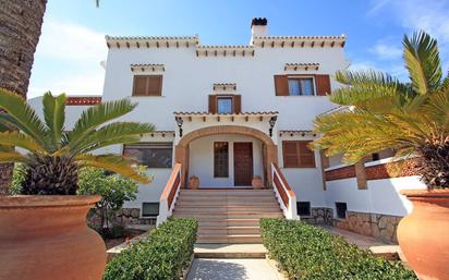 Vista exterior de Casa o xalet en venda en Els Poblets amb Aire condicionat, Calefacció i Jardí privat