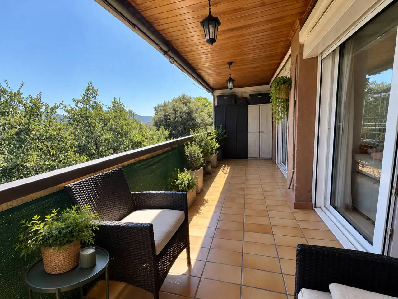 Terrace of Flat for sale in La Roca del Vallès  with Air Conditioner, Heating and Terrace
