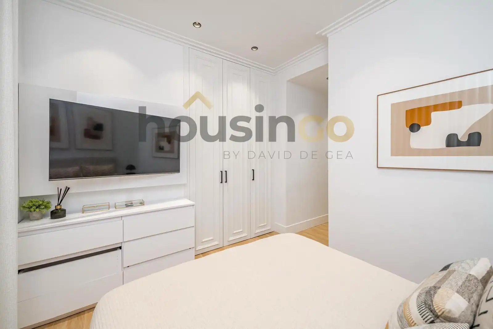 Schlafzimmer von Wohnung zum Verkauf in Madrid mit Heizung, Terrasse und Abstellraum