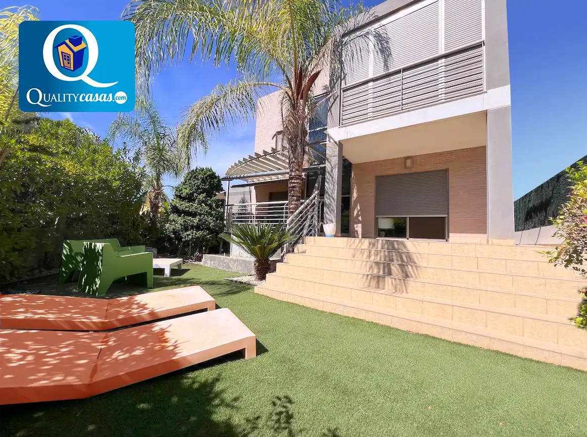 Terraza de Casa o chalet en venta en Mutxamel con Aire acondicionado, Calefacción y Terraza