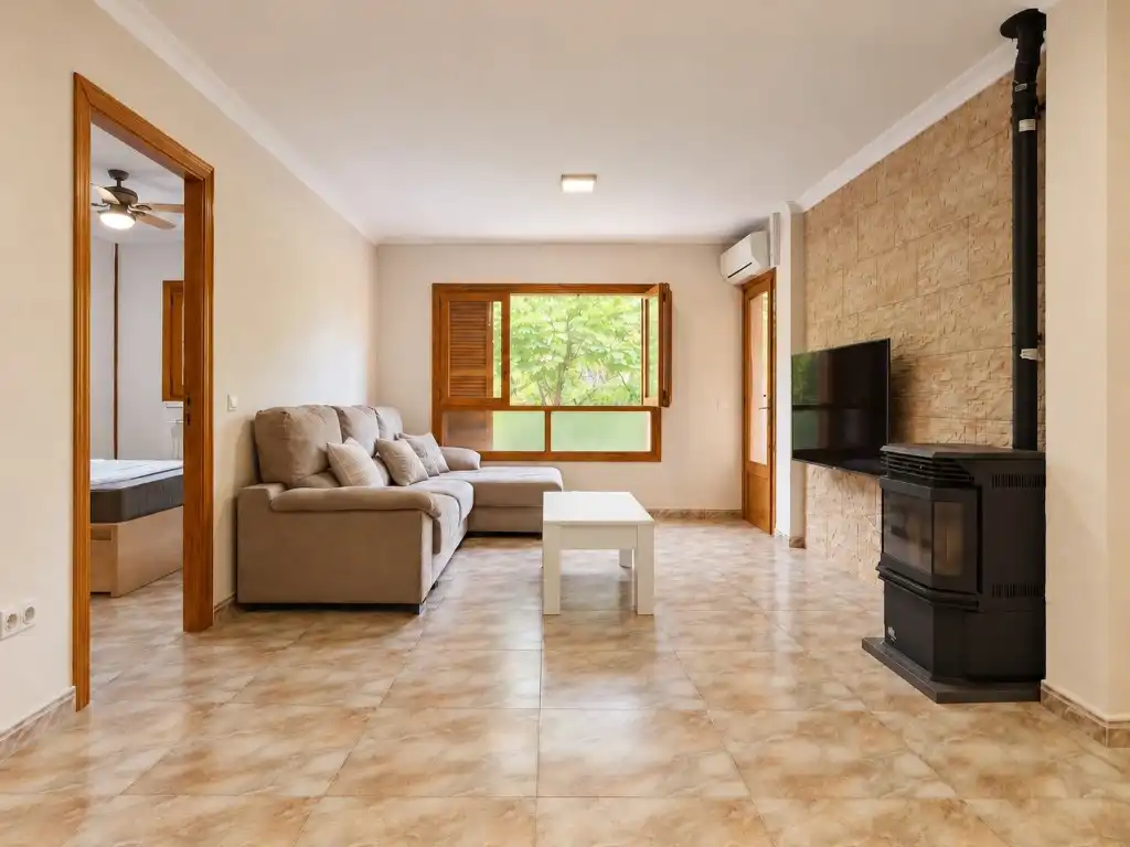 Sala de estar de Ático en venta en Inca