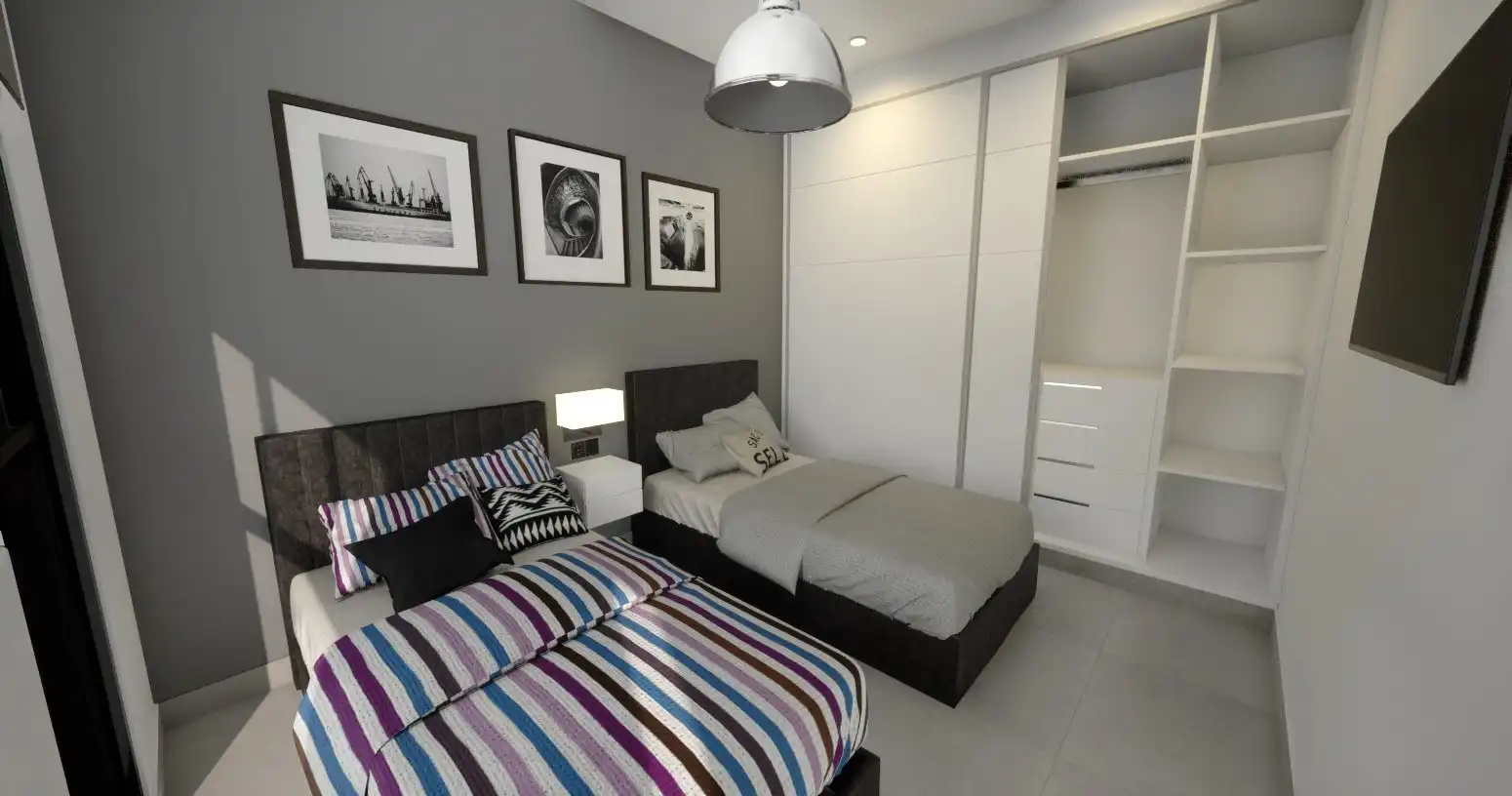 Dormitori de Casa o xalet en venda en Los Alcázares amb Aire condicionat, Jardí privat i Terrassa